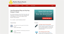 Desktop Screenshot of educationalrap.com
